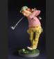 Mobile Preview: pro41 Golfspieler Höhe ca 21cm  - Lustige Figur Berufe - Parastone Profisti - Comic Art - Skulptur - Geschenkidee